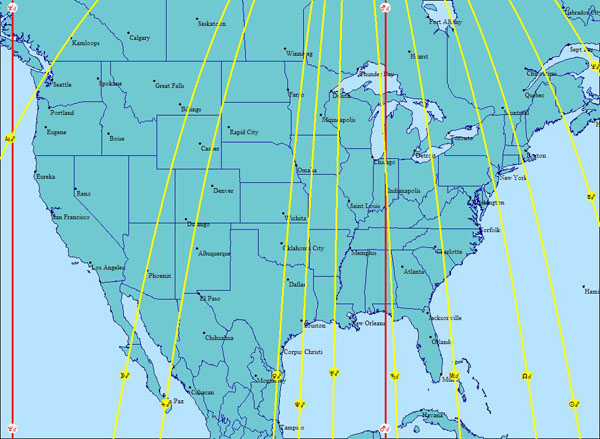 GEODETIC PLANET MAP
